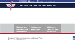 Desktop Screenshot of ehc-kloten.ch